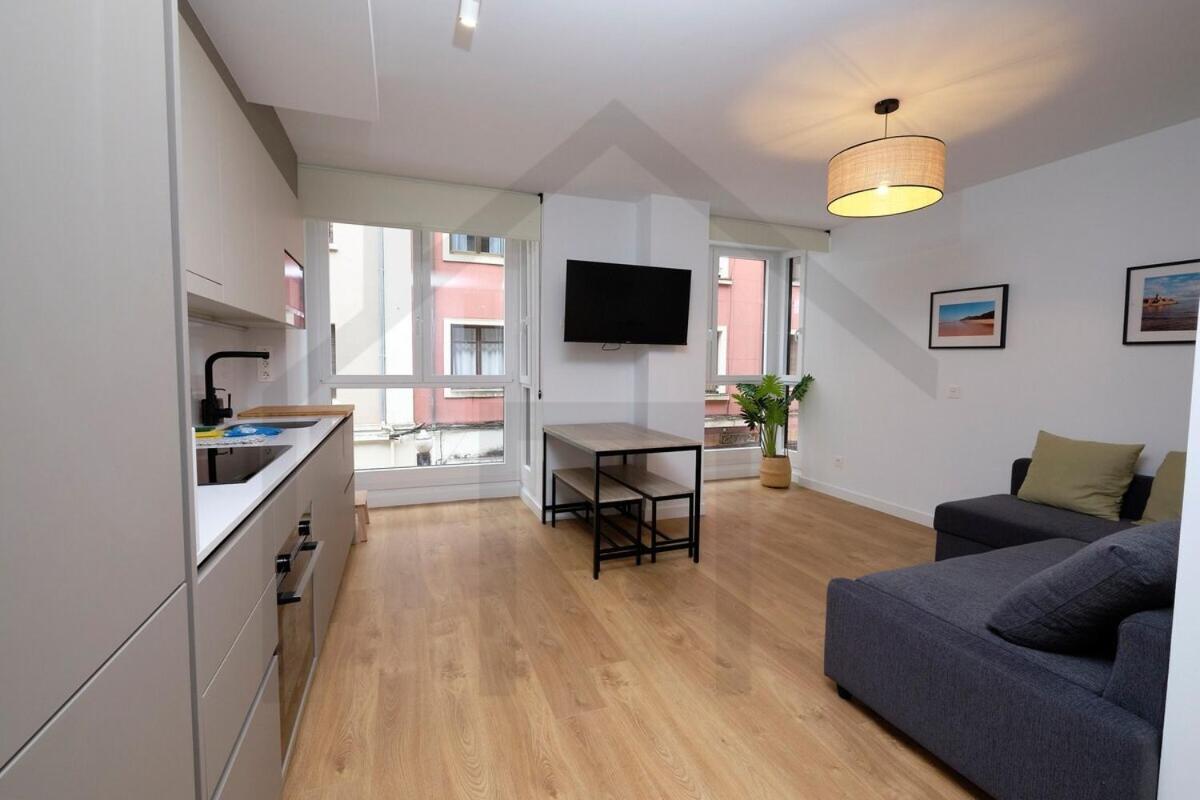 Cervantes - Apartamento A Estrenar Con Parking Gijón Exterior foto