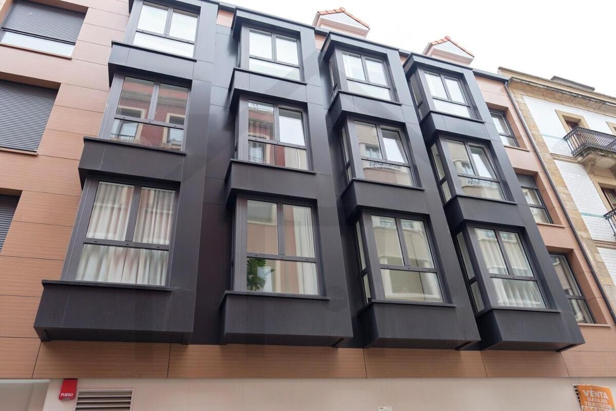 Cervantes - Apartamento A Estrenar Con Parking Gijón Exterior foto